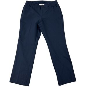 Christopher & Banks Women's 4P Trouser Pants Navy‎ Blue Career Business